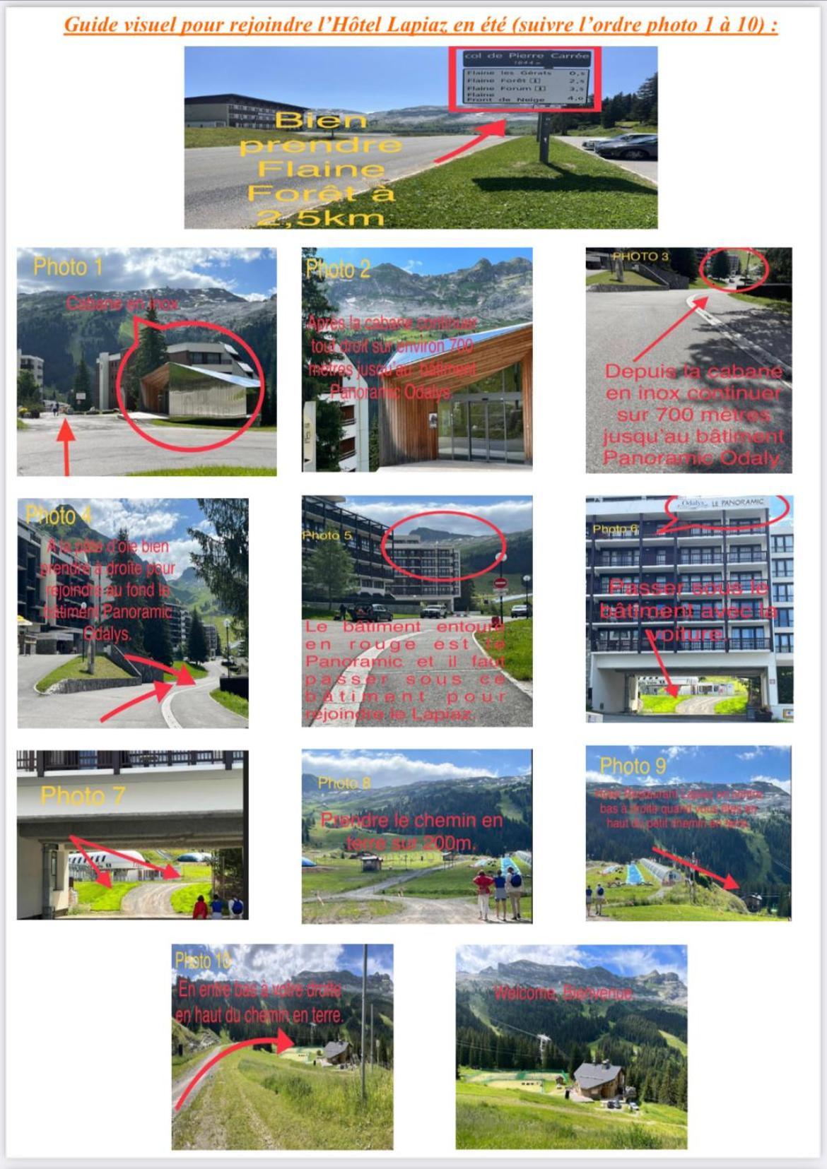 Hotel Lapiaz & Spa - Flaine Dış mekan fotoğraf